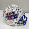 Beautiful Super Bowl MVP's Signed Helmet 40 Sigs With Tom Brady JSA COA