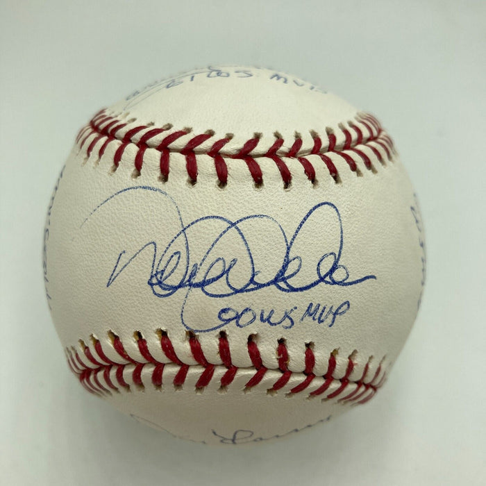 Derek Jeter & Mariano Rivera Yankees World Series MVP's Signed Baseball Steiner