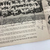 1959 Los Angeles Dodgers World Series Champs Team Signed Yearbook Koufax JSA