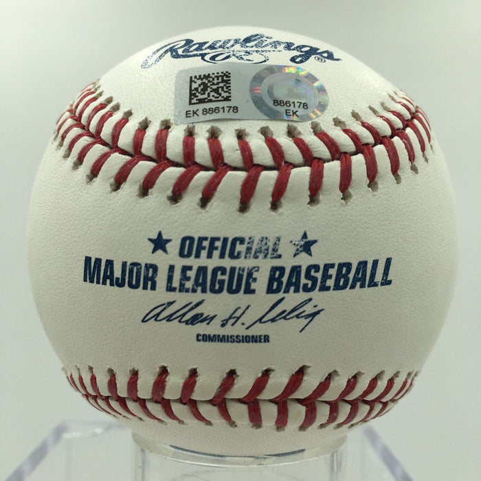 Orlando Cepeda Signed Heavily Inscribed Stat Baseball MLB AUTHENTICATED