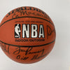 Bill Russell Larry Bird Boston Celtics HOF Legends Signed Basketball 14 Sigs JSA