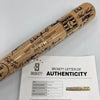 Beautiful 2011 Hall Of Fame Induction Signed Baseball Bat 44 Sigs Beckett COA