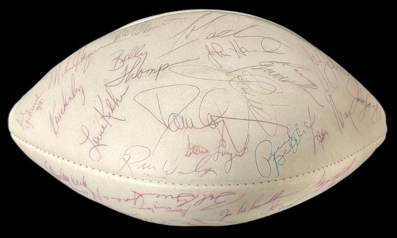 1978 NFL Pro Bowl Team Signed Wilson Official Football 40 Sigs JSA COA