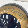 Kurt Warner Marshall Faulk Orlando Pace Signed St. Louis Rams FS Helmet JSA COA