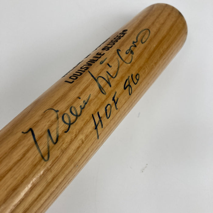 Willie Mccovey HOF 1986 Signed Louisville Slugger Game Model Baseball Bat JSA