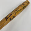 Beautiful Hall Of Fame Multi Signed Bat 34 Sigs Ted Williams Hank Aaron JSA COA