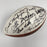 Johnny Unitas Len Dawson Nitschke Hall Of Fame Multi Signed Football 27 Sigs JSA