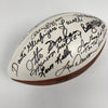 Johnny Unitas Len Dawson Nitschke Hall Of Fame Multi Signed Football 27 Sigs JSA