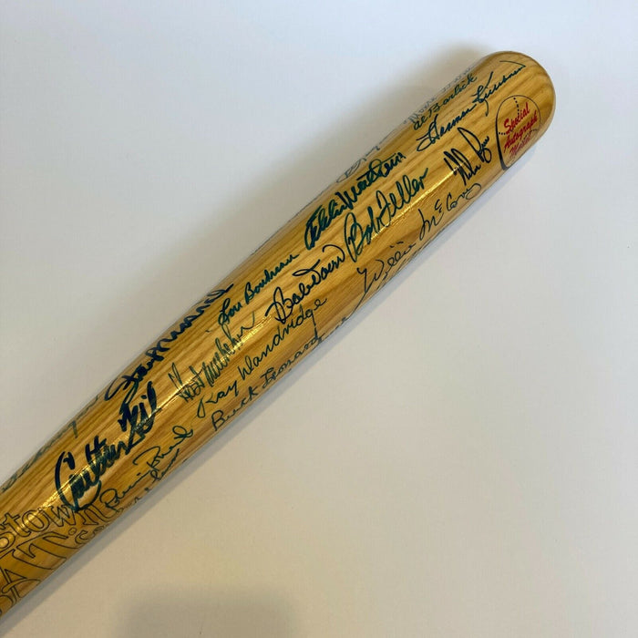 Sandy Koufax Nolan Ryan HOF Multi Signed Cooperstown Baseball Bat 40+ Sigs JSA