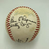 1933 Inaugural First Ever All Star Game Team Signed Baseball Beckett COA