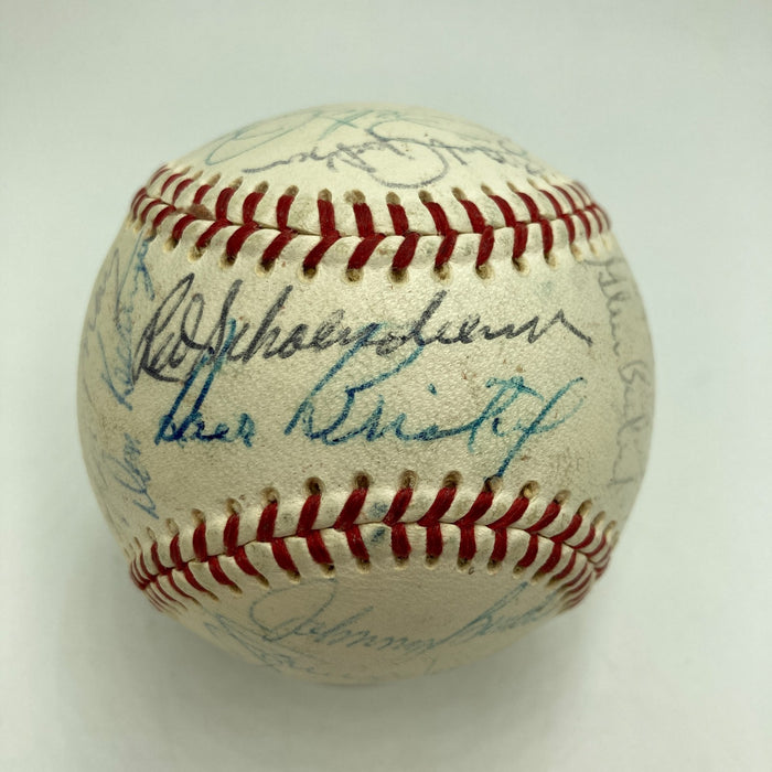 Roberto Clemente 1969 All Star Game Team Signed Baseball Beckett COA