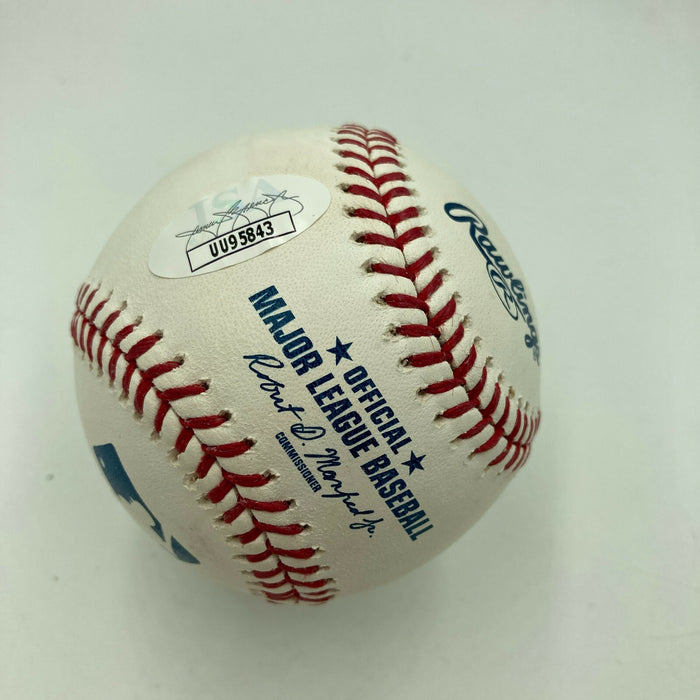 Tim Raines Hall Of Fame 2017 Signed Autographed Baseball With JSA COA