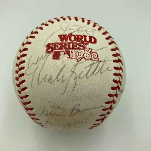 1982 St. Louis Cardinals World Series Champs Team Signed Baseball PSA DNA