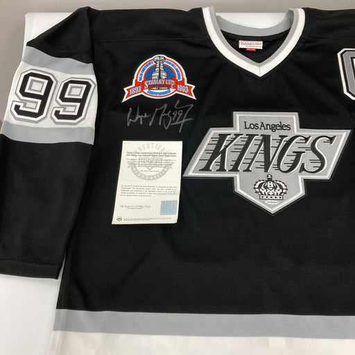 Wayne Gretzky Signed 1993 Stanley Cup Los Angeles Kings Jersey UDA Upper Deck