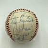 Mickey Mantle Willie Mays Hank Aaron 1960's HOF Multi Signed Baseball JSA COA