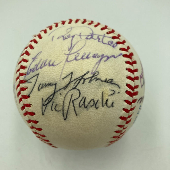 Ted Williams & Joe Dimaggio Hall Of Fame Multi Signed Baseball JSA COA