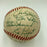 Mickey Mantle Joe Dimaggio Mrs. Babe Ruth Mrs. Lou Gehrig Signed Baseball PSA