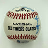 Hall Of Fame Multi Signed Cracker Jack Old Timers Game Baseball Beckett COA