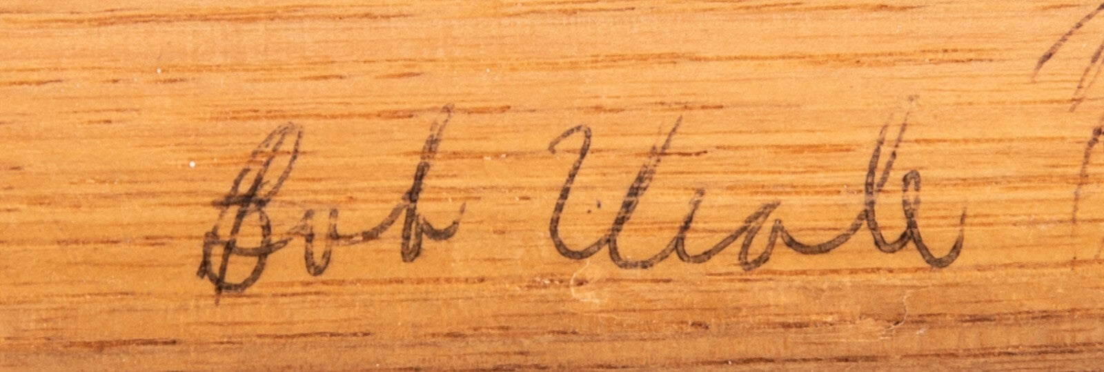 Roberto Clemente Signed Adirondack Pittsburgh Pirates Mini Baseball Bat JSA COA