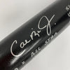 Cal Ripken Jr. Signed Heavily Inscribed STATS Baseball Bat MLB & Fanatics Holo