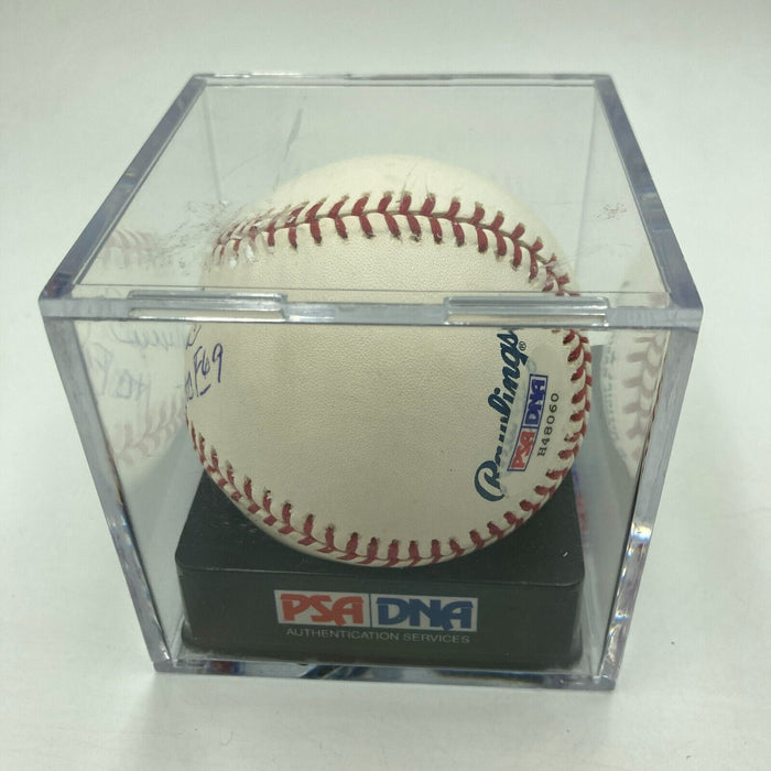 Stan Musial Signed MLB Baseball PSA DNA Graded GEM MINT 10