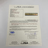 Beautiful Hall Of Fame Multi Signed Cooperstown Baseball Bat W/Inscriptions JSA