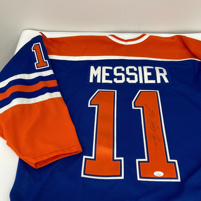 Mark Messier Signed Authentic Edmonton Oilers Jersey CCM JSA COA