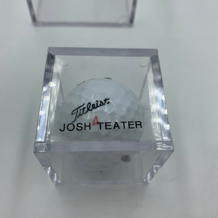 Josh Teater Signed Autographed Golf Ball PGA With JSA COA