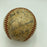1953 New York Yankees World Series Champs Team Signed Baseball Mickey Mantle JSA