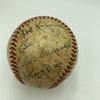 1953 New York Yankees World Series Champs Team Signed Baseball Mickey Mantle JSA