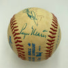 Mickey Mantle Roger Maris Joe Dimaggio Yankees Multi Signed Baseball PSA DNA COA