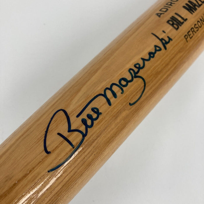 Bill Mazeroski Signed Adirondack Game Model Baseball Bat JSA COA