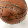 1975-76 Boston Celtics NBA Champs Team Signed Game Used Basketball Beckett COA