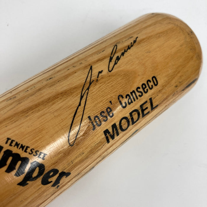 Jose Canseco Signed 1980's Worth Game Model Baseball Bat JSA COA