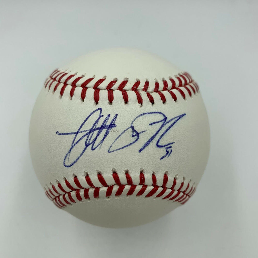 Danny Salazar Cleveland Indians Signed Official Major League Baseball PSA DNA