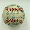 Nice 1956 Frank Robinson Rookie Cincinnati Reds Team Signed Baseball JSA COA