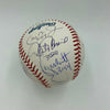 Stunning 3,000 Hit Club Signed Baseball With Hit Total Inscriptions JSA COA