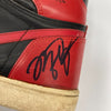 Michael Jordan Rookie Signed Pair Of 1985 Nike Jordan 1 Shoes Sneakers Beckett