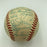 1961 New York Yankees World Series Champs Team Signed Baseball Mickey Mantle JSA