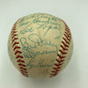 1961 New York Yankees World Series Champs Team Signed Baseball Mickey Mantle JSA