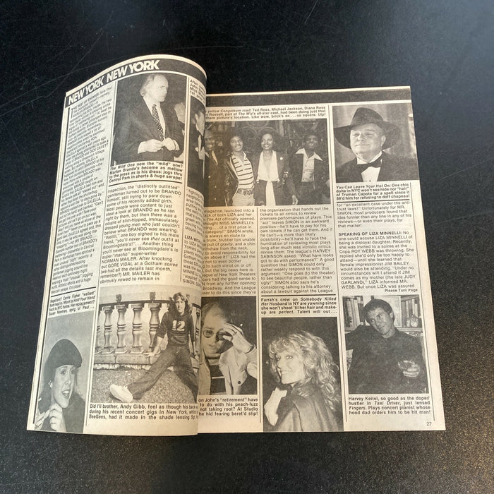 John Travolta Signed Autographed 1978 Preview Magazine JSA COA