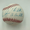 Beautiful Nolan Ryan Signed Heavily Inscribed Career STAT Baseball JSA COA