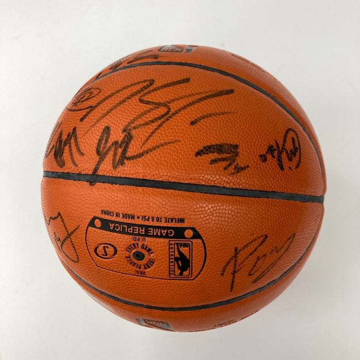 2016 NBA Risings Stars Signed Basketball Nikola Jokic Joel Embiid JSA COA