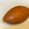 1972 USC Trojans NCAA National Champions Team Signed Football JSA COA