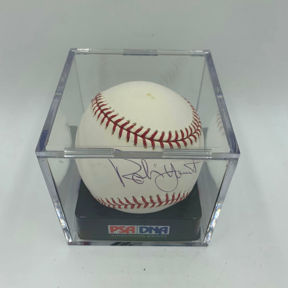 Robin Yount Signed Major League Baseball PSA DNA Graded Gem Mint 10