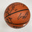 1993-94 Houston Rockets NBA Champs Team Signed Spalding NBA Basketball JSA COA