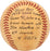 Ron Cey Home Run Signed 1978 World Series Game Used Baseball Dodgers PSA