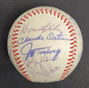 1965 Los Angeles Dodgers World Series Champs Team Signed Baseball JSA COA