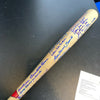 Rare Philadelphia Athletics Legends Full Name Signed Inscribed Bat With JSA COA