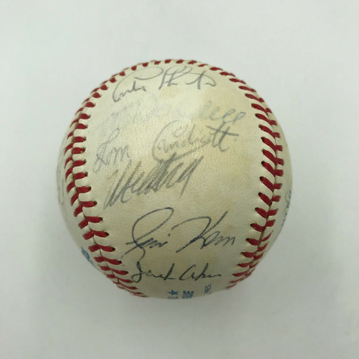 1979 Cleveland Indians Team Signed Official American League Baseball